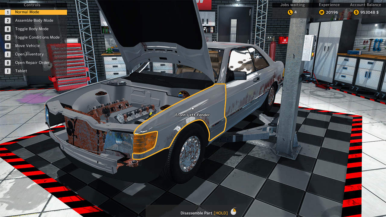 car mechanic simulator all cars